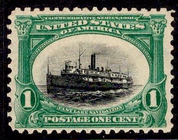 US Stamp #294 MINT Hinged SCV $16