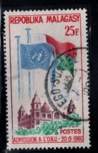 Madagascar Malagasy Scott 326 Used Flag  stamp