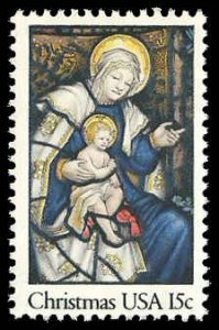 PCBstamps   US #1842 15c Christmas-Madonna,MNH, (12)