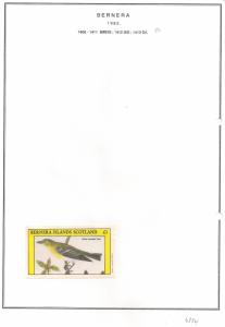 SCOTLAND - BERNERA - 1982 - Birds (50) - Miniature Sheet - MLH