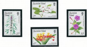 Ascension 604-07 MNH 1995 Flowers
