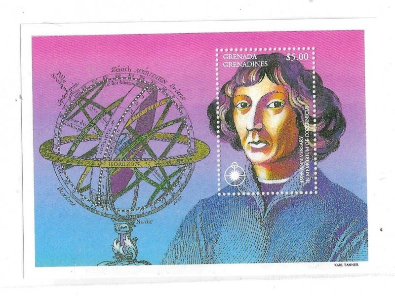 Grenada Grenadines 1993 Copernicus S/S Sc 1543 MNH C13