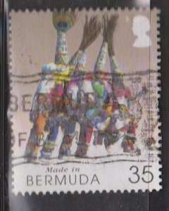 BERMUDA Scott # 898 Used - Carnival Reveler Dolls