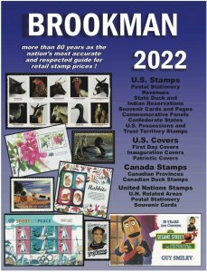 NEW 2022 Brookman Price Guide US Canada UN Postage Stamps & Cover Catalogue