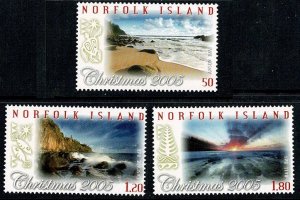 Norfolk Island #860-2 MNH Xmas 2005 cpl