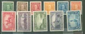 Canada #217-27 Unused Single (Complete Set)