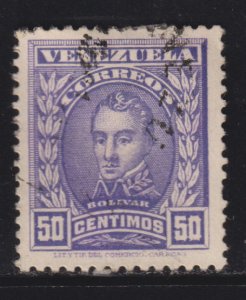 Venezuela 255c Simón Bolívar 1913