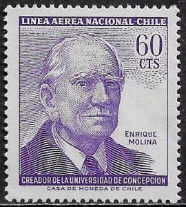 Chile #C257 MNH Stamp - Enrique Molina