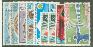 New Caledonia #C73/C83 Used Single (Complete Set)