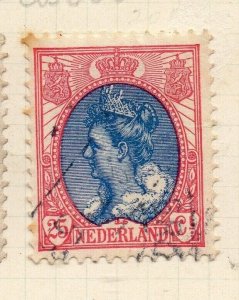 Netherlands 1898-1910 Early Issue Fine Used 25c. NW-158669