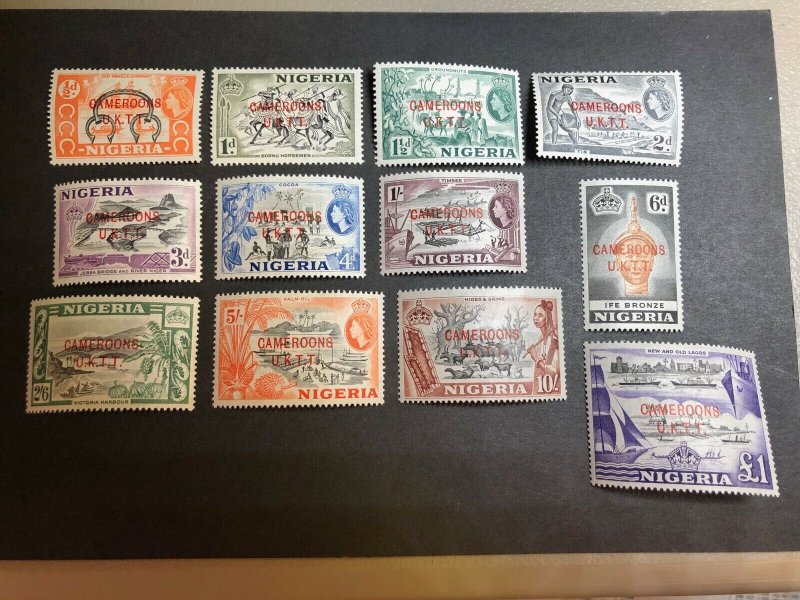 Cameroons Scott 66-77 Mint OG CV $29.90