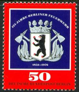 Germany Berlin Occupation Scott 9N387 MNH** fire brigade