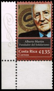 Costa Rica 627 MNH - Alberto Marten (2009)