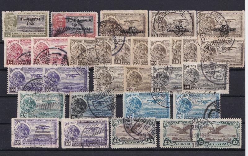 mexico 1929 air  stamps ref r12838