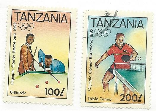 Tanzania #889-890  ( U)  CV $3.25