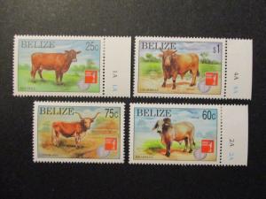 Belize #1075-78 Mint Hinged- (Y2) I Combine Shipping 