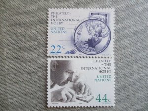 United Nations, Scott#473-474, MNH
