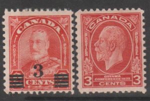 Canada Scott #191-192 Stamp - Mint Set of 2