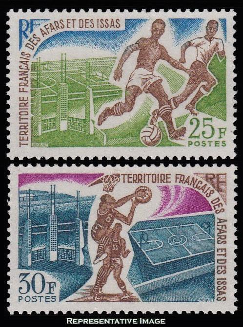 Afars and Issas Scott 315-316 Mint never hinged.