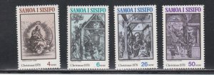 Samoa # 495-498, Christmas - Durer Works, Mint NH, 1/2 Cat.