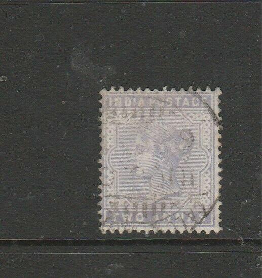 India 1900/2 2As Pale Violet Used SG 116