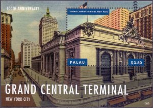 Palau. 2013. Train Station. MNH. 