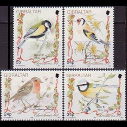 GIBRALTAR 1994 - Scott# 668-71 Birds Set of 4 NH