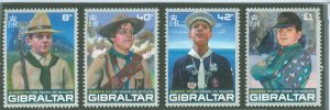 Gibraltar #1080-1083   (Scouts)