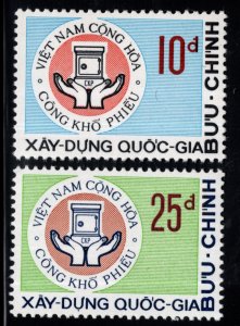 South Vietnam Scott 431-432 MNH**  set