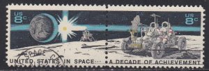 U.S. #  1435b, Space Achievement Decade,  Used Set