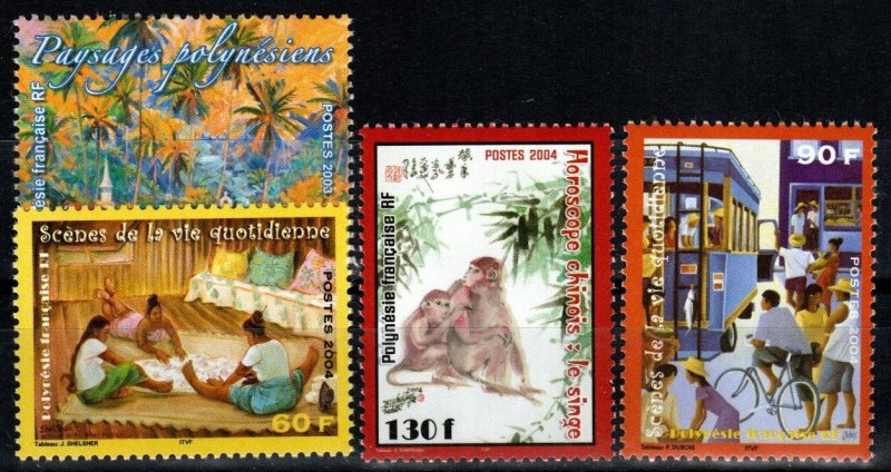 French Polynesia #864-7  MNH CV $9.75 (X8031)