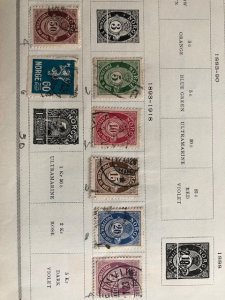 3 Album Pages of Norway