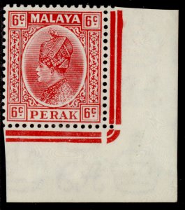 MALAYSIA - Perak GVI SG92, 6c scarlet, NH MINT. Cat £15.