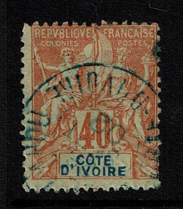 Ivory Coast SC# 13, Used - Lot 022617