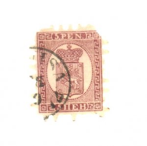 FINLAND #6 USED FINE CPL PULLED TEETH Cat $170