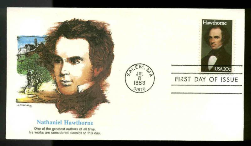 2047 HAWTHORNE FDC SALEM, MA FLEETWOOD CACHET