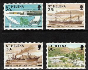 ST HELENA 1999 Cable & Wireless Communications; Scott 745-48, SG 795-98; MNH