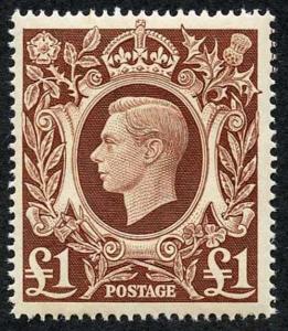 1939 Square High Value SG478c