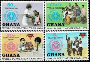 GHANA 1974 WORLD POPULATION YEAR MH