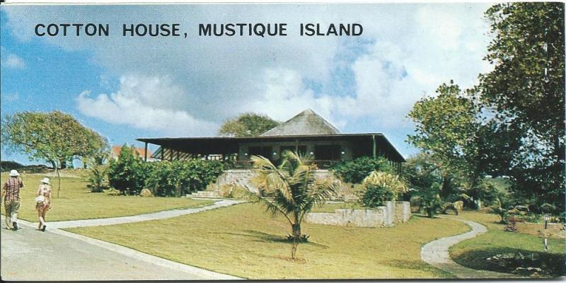 ST. Vincent-Grenadines #96-99 Booklet Mustique Island (MNH) 