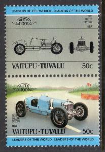 Tuvalu Vaitupu 13 Cars MNH VF