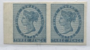 Prince Edward Island 1860 3 pence Plate Proof pair 