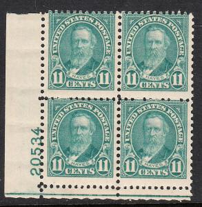 US # 692  MLH Plate Block