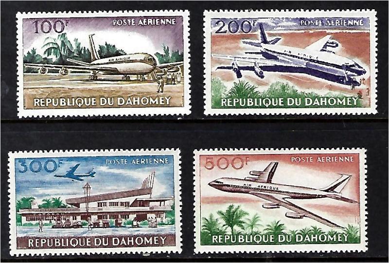 Dahomey Set Scott #C20-3 unused, never hinged