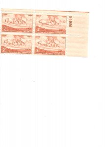 Scott US # 1028, MNH Plate Block