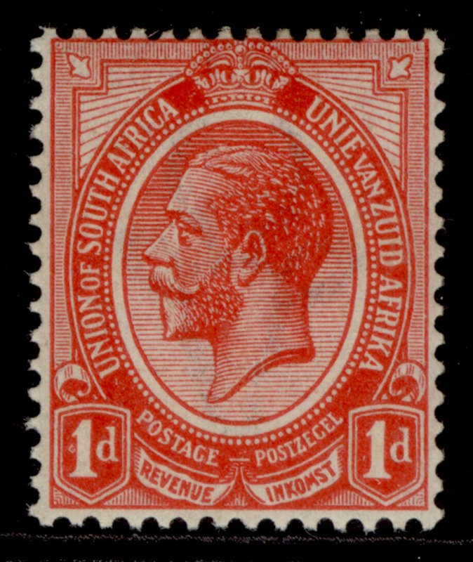 SOUTH AFRICA GV SG4a, 1d carmine-red, M MINT. 