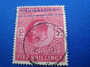 GREAT BRITAIN  -  SCOTT # 140  -  Used      (brig) 