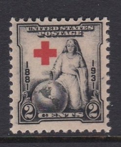 702 Red Cross MNH