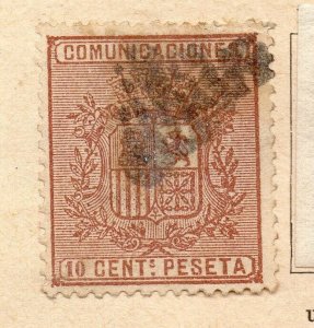 Spain 1872-73 Early Issue Fine Used 10c. NW-16580