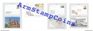 Armenia 2020 HAYPOST Complete Set 4 Postcard Postcards with a stamp Postal Cards